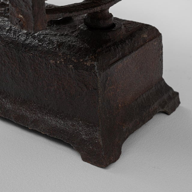 19th Century French Iron & Marble Scale For Sale - Image 14 of 18