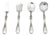 Silver Dessert Set, Set of 4 For Sale