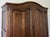 Antique French Louis XVI Style Carved Oak 2-Door Wardrobe For Sale - Image 6 of 16