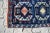 Vintage Mid Century Turkish Navy Rug For Sale - Image 4 of 6