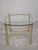 1970s Hollywood Regency Gilt Coffee Table Frame with Glass Top, 1970 For Sale - Image 5 of 14