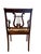Mid 20th Century Empire Style Mahogany Lyre Back Armchair With Scroll Arms For Sale - Image 5 of 9