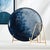 Minimalism Azul Decorative Plate Small For Sale - Image 3 of 3