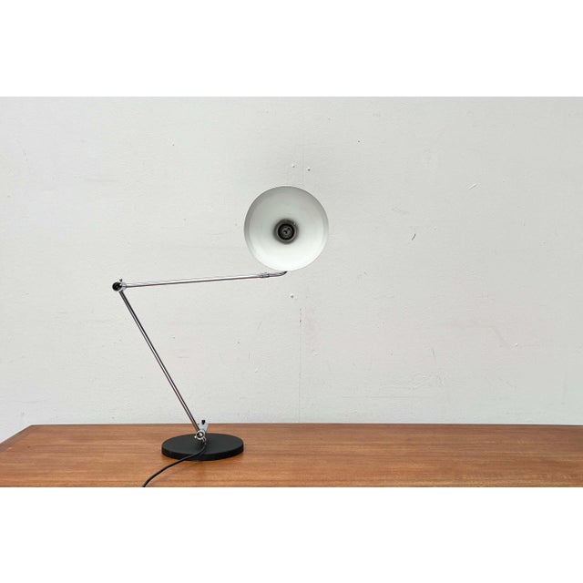 Mid-Century Modern Swiss Type 60 Minimalist Table Lamp by Rosemarie and Rico Baltensweiler for Baltensweiler, 1960s For Sale - Image 4 of 18