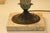 1920s Matched Pair Neoclassic French Empire Regency Tole Bronze Marble Candelabra Table Lamps For Sale - Image 9 of 12