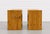 Brown Pair Swedish Mid Century Modern Pine Nightstands, C. 1970’s For Sale - Image 8 of 13