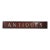 Antique 10-Foot Large Painted “Antique” Trade Sign For Sale