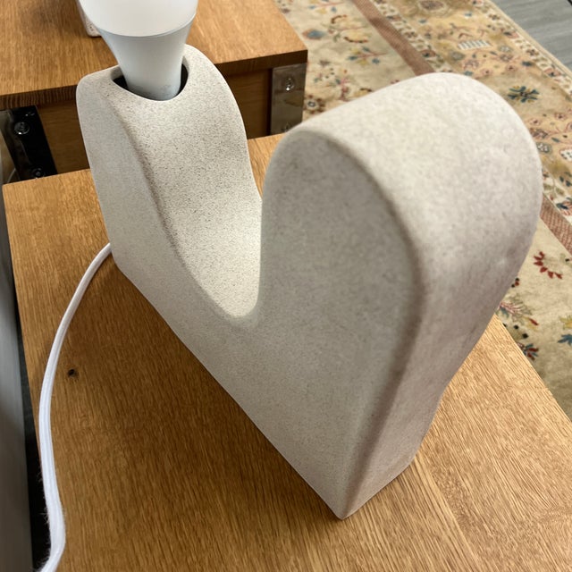 Virginia Sin Rolling Hills Ceramic Table Lamp For Sale In San Francisco - Image 6 of 12