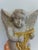 Vintage Chalkware Cherub Angel Wall Plaque With Harp For Sale In Oklahoma City - Image 6 of 10