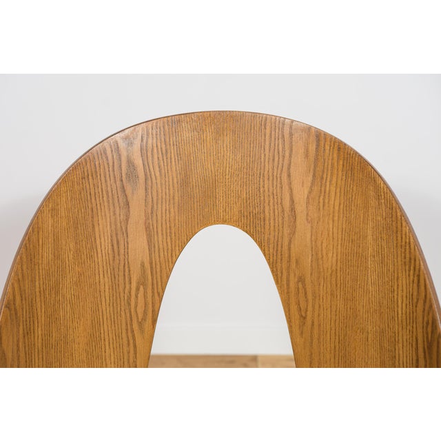 Mid-Century Modern Ash Veneer Dining Chairs by Antonín Šuman for Mier Topoľčany, Czechoslovakia, 1960s, Set of 4 For Sale - Image 15 of 18