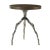 Faux Bois Accent Table - Earth Finish For Sale - Image 4 of 8