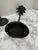 Farmhouse Vintage Set of Two Black Palm Tree Candleholders For Sale - Image 3 of 7