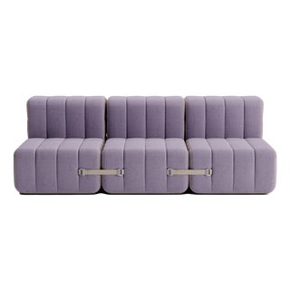 Curt Modular Set - Flexible 3-Seater - Dama - 0039 (Lilac) by Ambivalenz, Set of 6 For Sale
