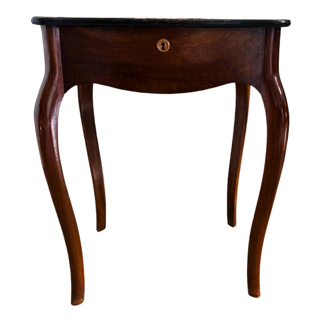 19th Century, Louis XV Style, Tulipwood Travailleuse, Circa 1880 For Sale