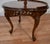 1920 Antique French Louis XV Walnut Inlaid 2 Tier Side End Table / Serving Table For Sale - Image 11 of 12