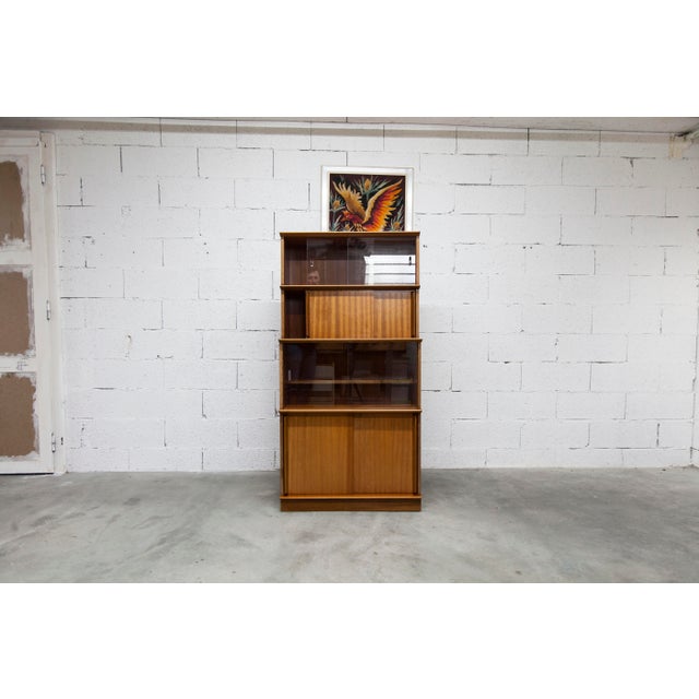 Mid-Century Oscar Bookcase attributed to Didier Rozaffy, 1952 For Sale - Image 10 of 18