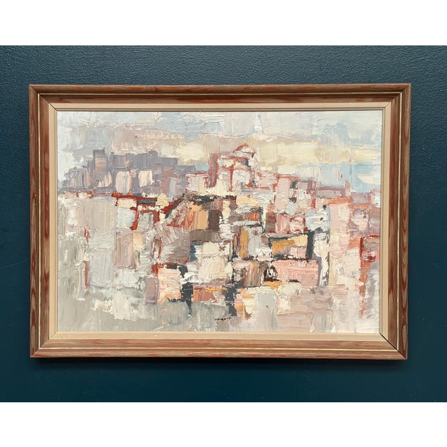 Gösta Calmayer, Composition, 1961, Oil on Panel, Framed For Sale - Image 16 of 16