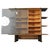 Angle Cabinet attributed to Francesco Binfare for Cassina, 1980s For Sale - Image 11 of 11