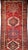 A striking example of early 20th-century craftsmanship, this vintage Persian Heriz Karajeh runner was handwoven in the...