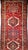 3’ 5” x 13’ 10” The Heriz Karajeh from NW Persia comes in a red field with a number of medallions in beautiful colors. The...
