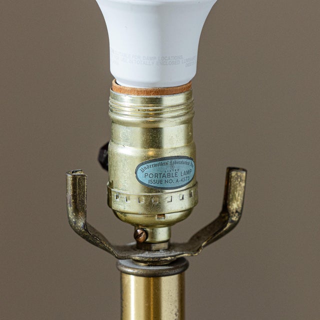 1960s Bob Kinzie Studio Pottery Table Lamp for Affiliated Craftsmen, Early Unsigned Example For Sale - Image 14 of 14