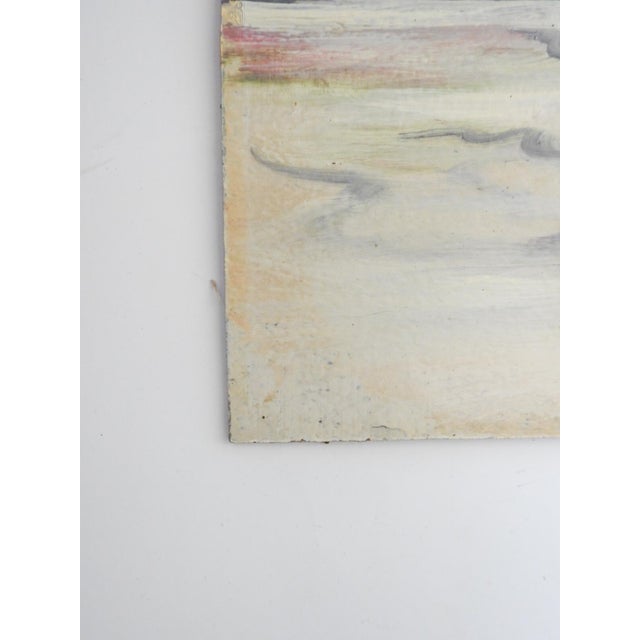English Mid 20th Century Pink and White Floral Still Life Painting For Sale - Image 3 of 7