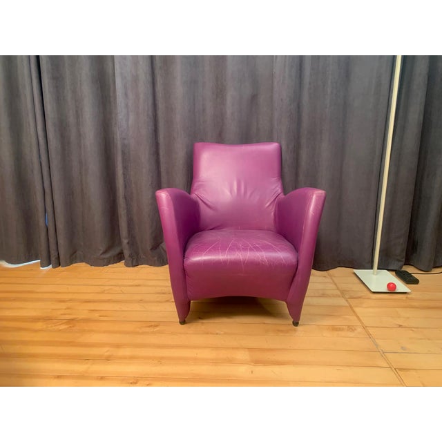 Leather Armchair, Netherlands, 1990s For Sale - Image 14 of 14