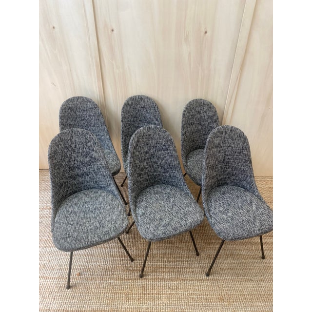 Vintage Italian Chairs by Lenzi Nello, 1960s, Set of 6 For Sale - Image 12 of 13