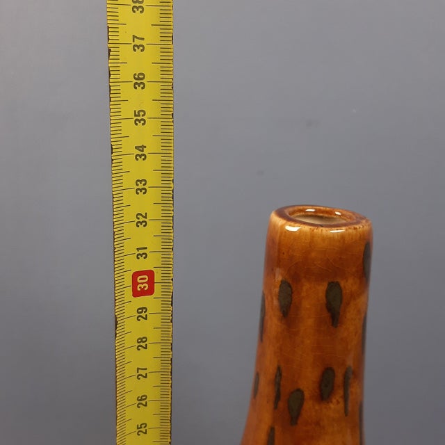 Multicolored Majolica Cracklè Ceramic Vases, 1970s, Set of 2 For Sale - Image 14 of 16