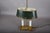 Brass Bouillotte Table Lamp with Green Tole Shade, 1950s For Sale - Image 9 of 18