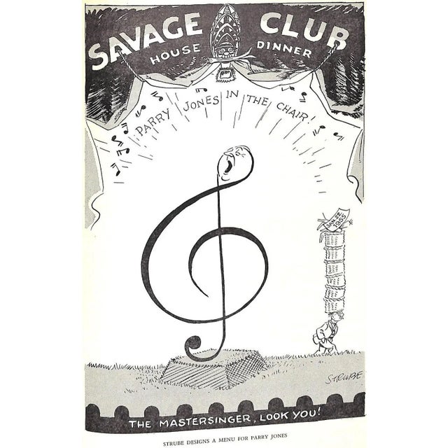 "Brother Savages and Guests: A History of the Savage Club 1857-1957" 1958 Bradshaw, Percy V. For Sale - Image 4 of 12