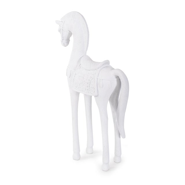Persian Stead in Polyresin For Sale - Image 9 of 11