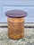 Mid-Century Modern 1960s Mid-Century Italian Gilded Metal Storage Ottoman / Vanity Stool - Newly Upholstered For Sale - Image 3 of 12
