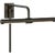 Black Thomas O'Brien for Visual Comfort Signature Kidd 9" Frame Mount Picture Light in Bronze For Sale - Image 8 of 15