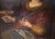 Saint Lucia, 18th Century, Oil Painting on Canvas, Framed For Sale - Image 7 of 10