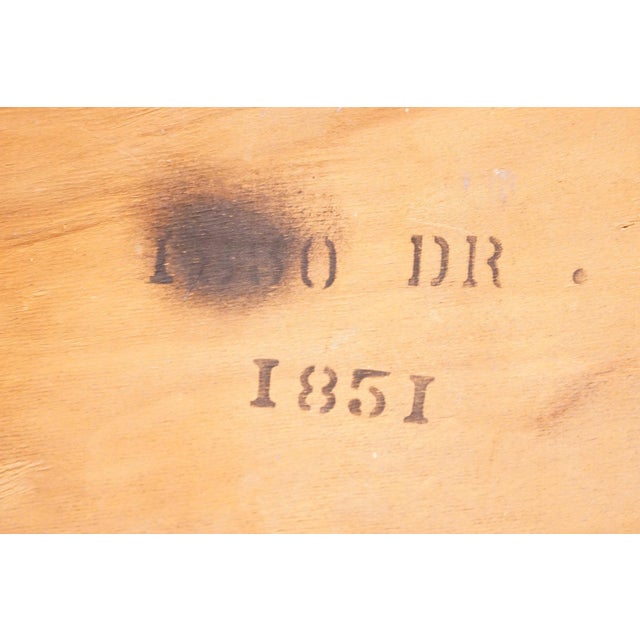 Huntley Furniture Solid Mahogany Traditional Duncan Phyfe Style 45" Three Drawer Chest 1830 For Sale - Image 13 of 14