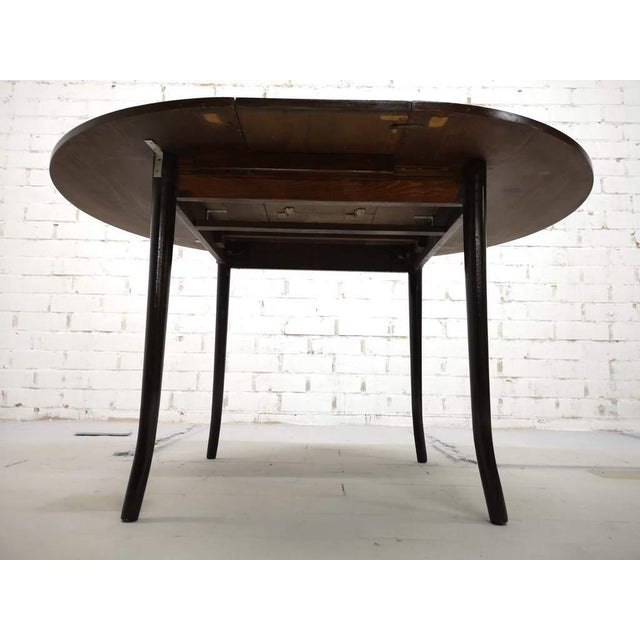 Mid-Century Modern Design Oval Dining Table | Chairish