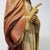Gerard Linssen, Large Jesus Christ Sacred Heart Statues, 1890s-1910s, Plaster, Set of 2 For Sale - Image 10 of 18