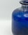 Vintage Hand-Blown Cobalt Blue Scavo Murano Glass Vase from Seguso Vetri D'Arte, 1980s For Sale - Image 6 of 13