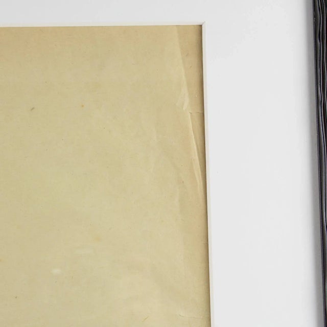 Female Nude Study Black Pencil Drawing by G. Debotoiyche For Sale - Image 10 of 13