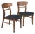 Mid-Century Modern Lane Acclaim Dining Side Chairs - A Pair For Sale