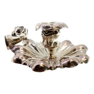 Silver Paddle with Fluted Reliefs For Sale