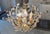 1990s Botanical Inspired Chandelier With Delicate Crystal "Buds" and Leaves Branching Out For Sale - Image 4 of 7
