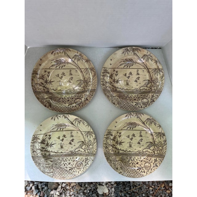 Brown Chinoiserie Bowls Set of 4 For Sale - Image 13 of 13
