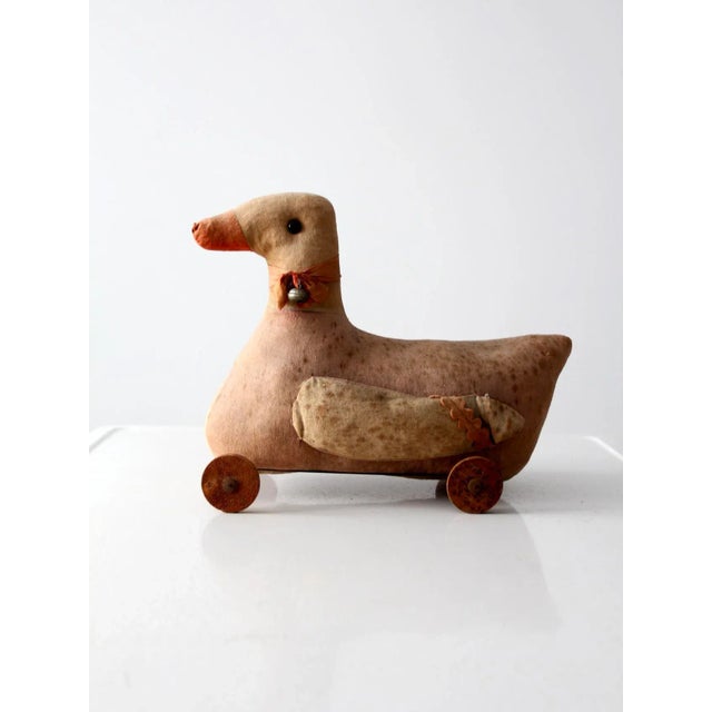 Wood Victorian Toy Duck For Sale - Image 7 of 8