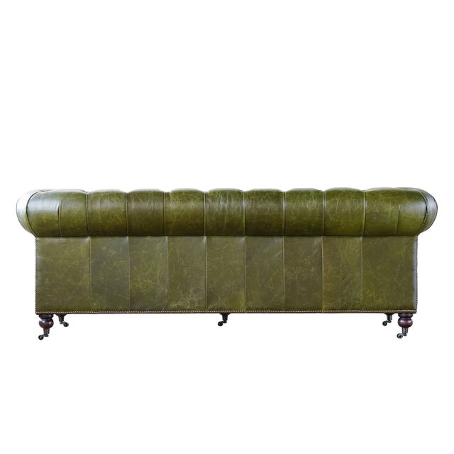 Chesterfield Leather Sofa by Adoorne For Sale - Image 4 of 7