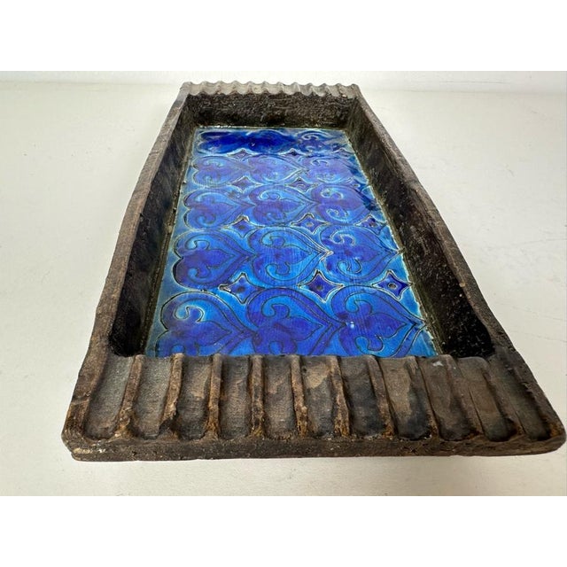 Bitossi 1960s Vintage Mid-Century Modern Aldo Londi Bitossi Italian Ceramic Pottery Ashtray For Sale - Image 4 of 11