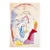 André Thomkins, 1970s Modernist Swiss Colorful Surrealism Signed Dada Lithograph Andre Thomkins For Sale