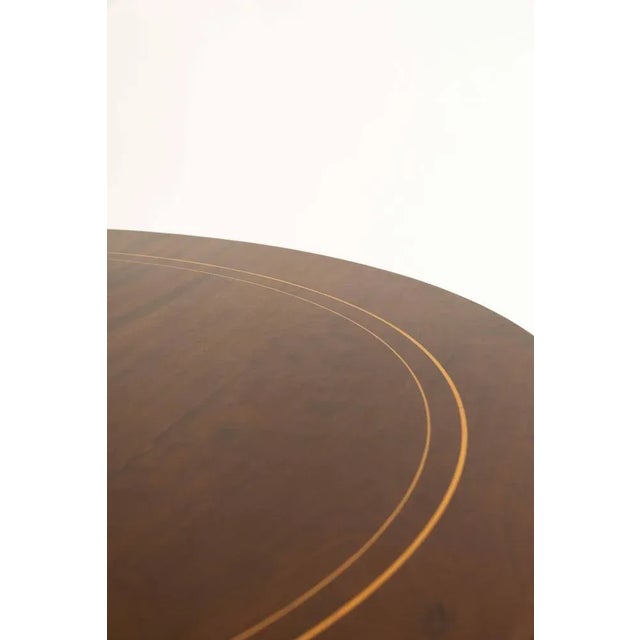 Danish Round Coffee Table in Mahogany, 1960s For Sale - Image 5 of 10