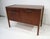 Mid-Century Modern Jens Risom Walnut Small Credenza in the Style of Herman Miller For Sale - Image 3 of 12